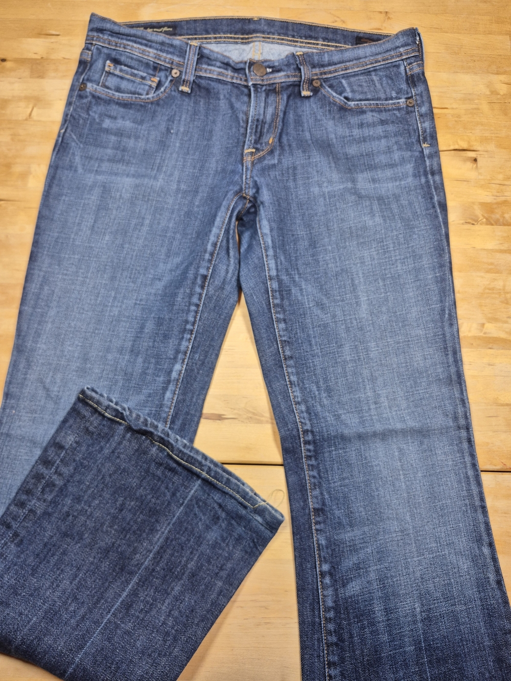 Citizens Of Humanity Blue Flared Jeans